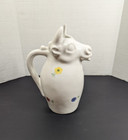 Vintage Hand Painted Cow Pitcher Made In Italy 11 