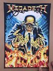 Megadeth Logo Large Back Patch  Quality Digital Print  Sew On  14 1 2    11     New