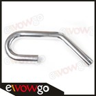 2 5   Od 180   45 Degree Exhaust Intercooler Pipe Aluminum U J Combo Tubing Usa 