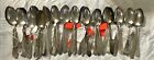 Lot Of 90  Silverplate Flatware - Mixed Large Serving Pcs   Free Shipping  a 
