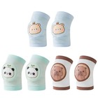Baby Knee Pads For Crawling  3 Pairs Breathable Knee Pads For Kids Toddler Kn   