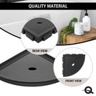 10  Corner Shower Shelf - Lugged For New Construction  Shower Organizer For T   