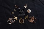 Gucci 2 Zip Pull Buttons Gold Tone  White  this Is For Mix 11