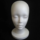 Female Foam Mannequin Head Styrofoam Wig Hair Hat Glasses Display Stand