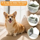 Extra-large Cat Carrier Soft Sided Flight Approved  Mesh Pet Carrier For Trav   