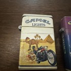 Lot Of 2 Vintage Lighters Camel Lights