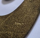  Lot Of 10 Vintage Cast Brass House Door Mailbox Numbers Assorted Sizes 