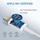  apple Mfi Certified  Lightning Cable 3pack 10ft Usb A To Lightning Cable  Fast 