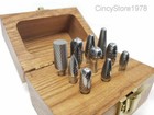 Carbide Burr Set 1 Single Cut Cutting Tool Die Grinder Bit 1 4  Shank Usa Made