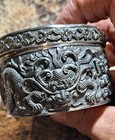 Chinese Silver Dragon Box  Modeled From Chinese Dragon Dollar Circa Late 1800s