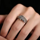 925 Sterling Silver Alligator Crocodile Unique Charms Open Ring One Size Fit All