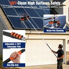 Water Fed Pole Window Cleaning System  Solar Panel Kit  180   Brush   Soap Dispen