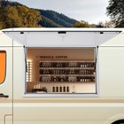 Food Truck Concession Window With Awning Drag Hook 48x32x3 15 Inch