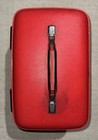 American Tourister Vintage Red Hardshell Makeup Train Case Luggage