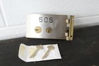 Vintage Diebold Safe Deposit Box Lock W  Key   Hinge Safety Door- Medium
