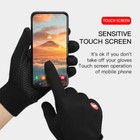 Men Women Winter Touch Screen Full Finger Gloves For Cold Weather Windproof Warm