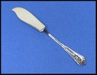 1930s Wallace Rose Point Sterling Silver Master Butter Knife 7 Inches
