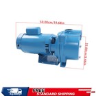 Gt20 230v Irrigation Sprinkler Pump Centrifugal Self Priming 2 Hp 1 Phase