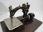 Antique Willcox   Gibbs Sewing Machine 1890s Electric Wood Case 110v Rare