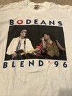 Vintage Bodeans Blend 1996 Concert T Shirt Usa Mens Large Guitar Band Rare White