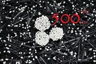 500pcs White Tipped Party Weddings Candle Jar Crafts Matches  Black Sticks 1 95 