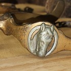 Buermann Hercules Bronze Spurs - Horse Head
