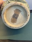 Antique Chinese Floral Vase Elephant Head Handles Original Antique Qing Stamped