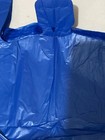 Bags 1 6 Large 21 X 6 5 X 11 5 Blue Unprinted T-shirt Plastic Grocery Shopping