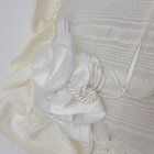 Beverly Clark Collection Ivory Wedding Rings Pillow For Ring Bearer Ceremony