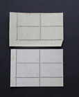 1937 Coronation Kgvi Malta Plate Blocks Of 4