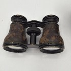 Lemaire Fabt Paris France Opera Glasses Leather Wrapped With Case Binoculars 