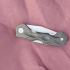 Leatherman Carabiner Multi-tool Knife 4 Tools 2 6  Straight Edge Black silver