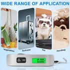 Qihatr Luggage Scale  110lb Portable Luggage Weight Scale For Travel With Back