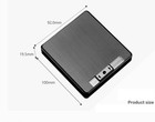 Sleek Cigarette Case Flame-less Electronic Lighter Usb Rechargeable Box Holder