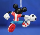 Mickey Mouse Christmas Ornament Soccer Football Hallmark Disney 2017