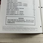 Midway Galaxian Arcade Video Game Parts   Operating Manual 1980 Original