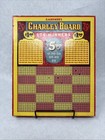 Vtg Trade Stimulator Punch Board 25 Cent 176 Winner Gardners Charley  10 Punches
