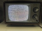 Vintage General Electric Crt Tv Portable Colored Gaming 10  10ab3406w Rare Works
