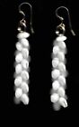 Hawaiian 100  Niihau Shell 19-1 2  Inch Momi Lei W matching Earrings