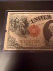 1917  1 Legal Tender Us Note Large Size Speelman White Red Seal Old Us Currency
