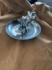 Silver Mack Truck Bulldog Cigar Ashtray What Not Tray Free Shipping