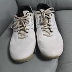 New Balance Golf Shoes Mens Sz 11 5 2e White Gray Black 574 Nbg574 Spiked Cleats