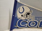 Indianapolis Colts Nfl Vintage 1990 s Wincraft 30  Pennant