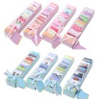 7 Pairs Baby Boy Cotton Ankle Socks Gift Box Newborn Infant 0-12 Months