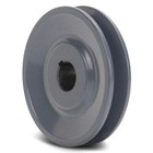 Zoro Select Bk3258 5 8 In Fixed Bore 1 Groove V-belt Pulley 3 35 In Od