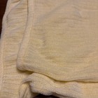 Vintage Rare Martha Stewart Everyday Baby Blanket Solid Yellow Knit Chenille A