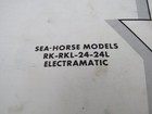 1962 Johnson Sea Horse 40 Hp Rk Rkl 24 24l Electramatic Parts Catalog 378827
