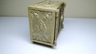 Antique Cast Iron Safe Or Still Bank W Double Doors