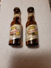 Vintage Falstaff Mini Beer Bottle Glass Salt And Pepper Shakers