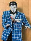 Elvis Presley Vintage Swinging Hips Pendulum Wall Clock Blue Suit 13 
